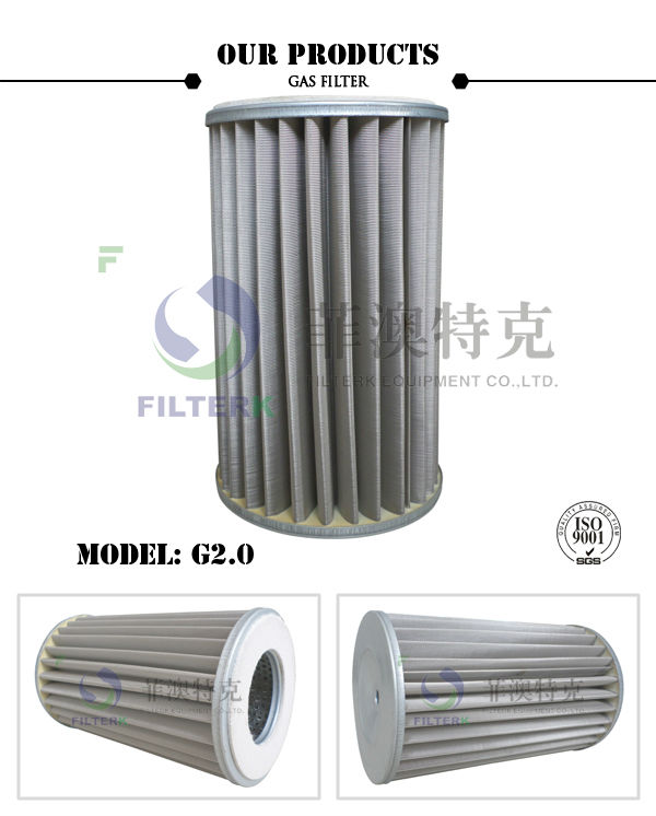 Elemento de filtro de aço inoxidável da malha