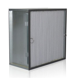 Filtro em caixa em forma de caixa de ar para o peso leve material dos meios da fibra de vidro da indústria