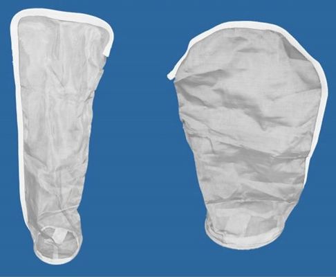 Sacos de filtro reutilizáveis em aço inoxidável resistentes a altas temperaturas, estrutura de cartucho de 500-5000 mesh