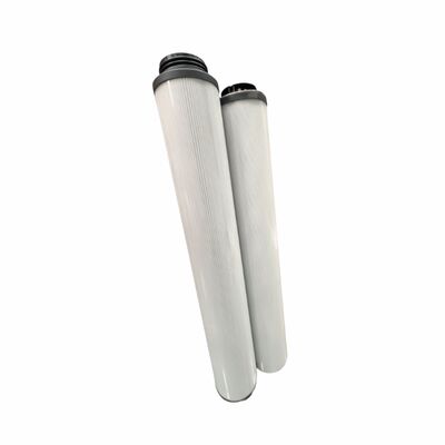 Elementos de filtro de cartuchos de fibra de vidro para filtragem hidráulica de óleo com 500 mm de altura e temperatura máxima de 80 °C