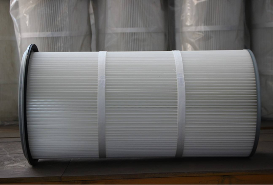 Elemento filtrante de cartucho de alta capacidade projetado para otimizar a eficiência da coleta de poeira em vários ambientes industriais