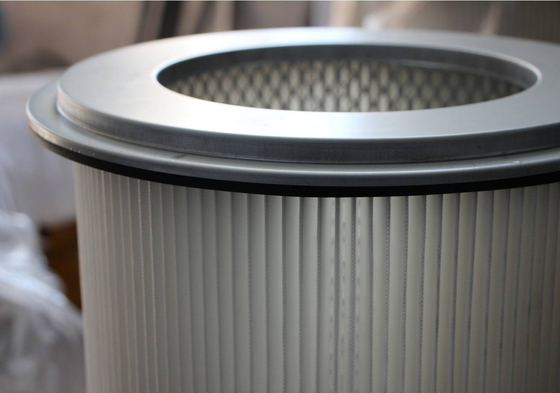 Elemento filtrante de cartucho de alta capacidade projetado para otimizar a eficiência da coleta de poeira em vários ambientes industriais