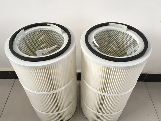Elemento filtrante de cartucho de alta capacidade projetado para otimizar a eficiência da coleta de poeira em vários ambientes industriais