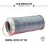 Elementos de filtro hidráulico galvanizados da substituição do tampão de extremidade, filtro hidráulico do trator de 5 mícrons
