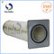 Tipo industrial da flange do filtro da poeira do ar com meios F7 da celulose - eficiência F8