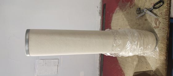 FKT 90/838 Elemento de cartucho de filtro de caldeira com tampas galvanizadas