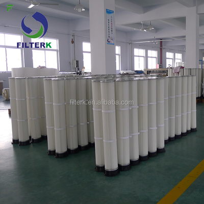 Filtro de cartucho de poeira industrial FILTERK BHA 99% de eficiência 5 Mícrons