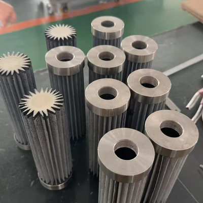 Cartucho de filtro plissado de PTFE Piab 114056 99% de eficiência 0,3μm